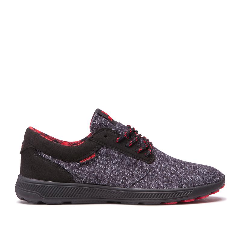 Supra HAMMER RUN Sneaker Low Damen DunkelGrau Sale PNBLA3408